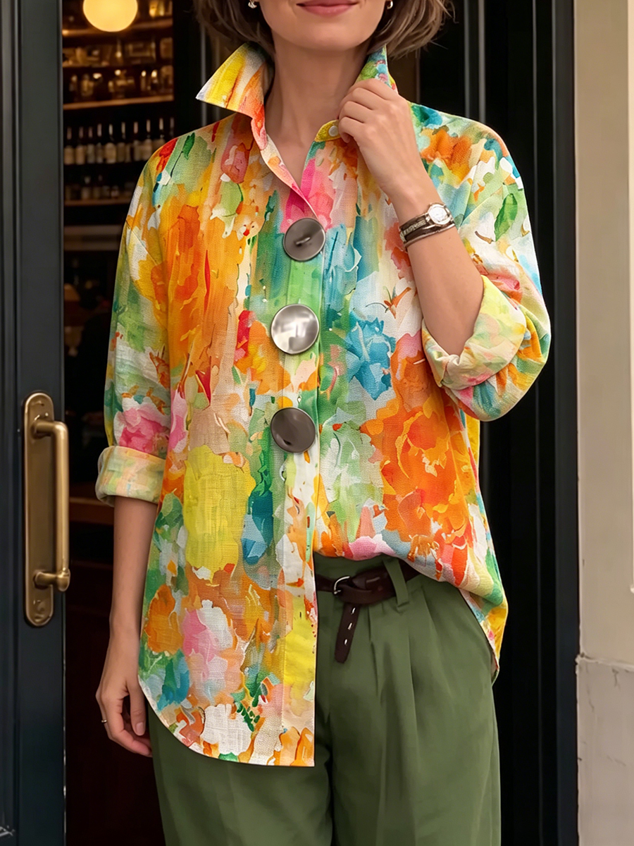 Lucia | Camicia floreale