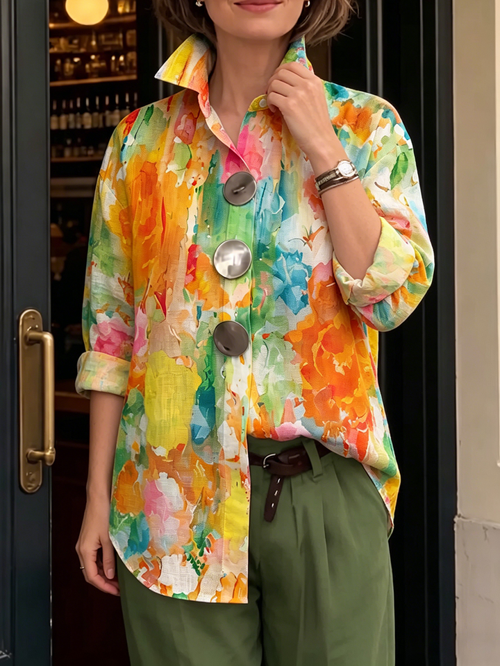 Lucia | Camicia floreale