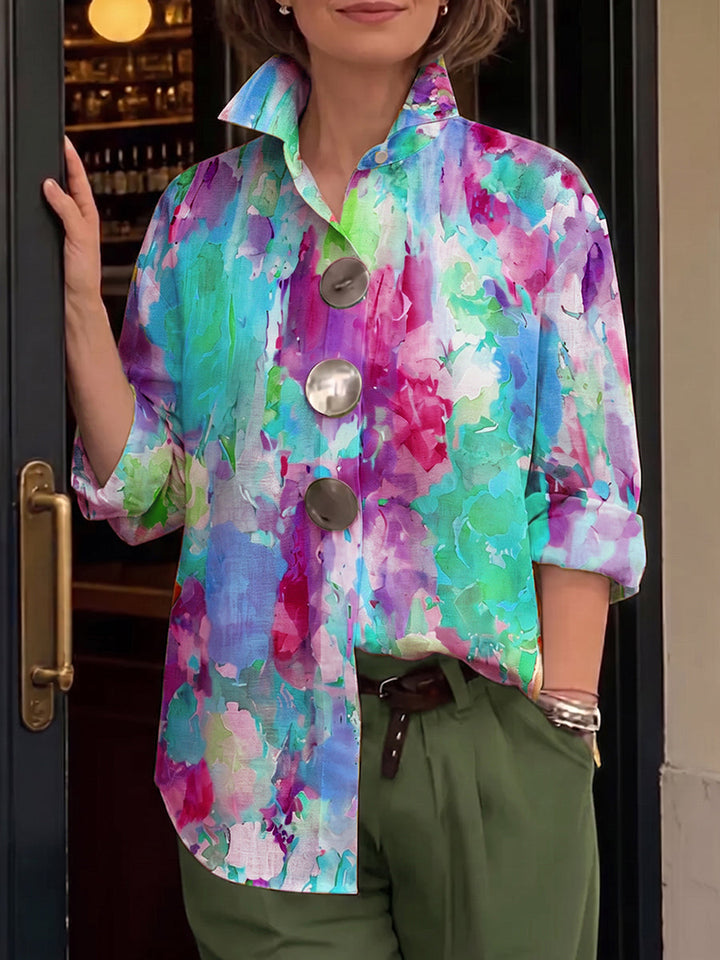 Lucia | Camicia floreale