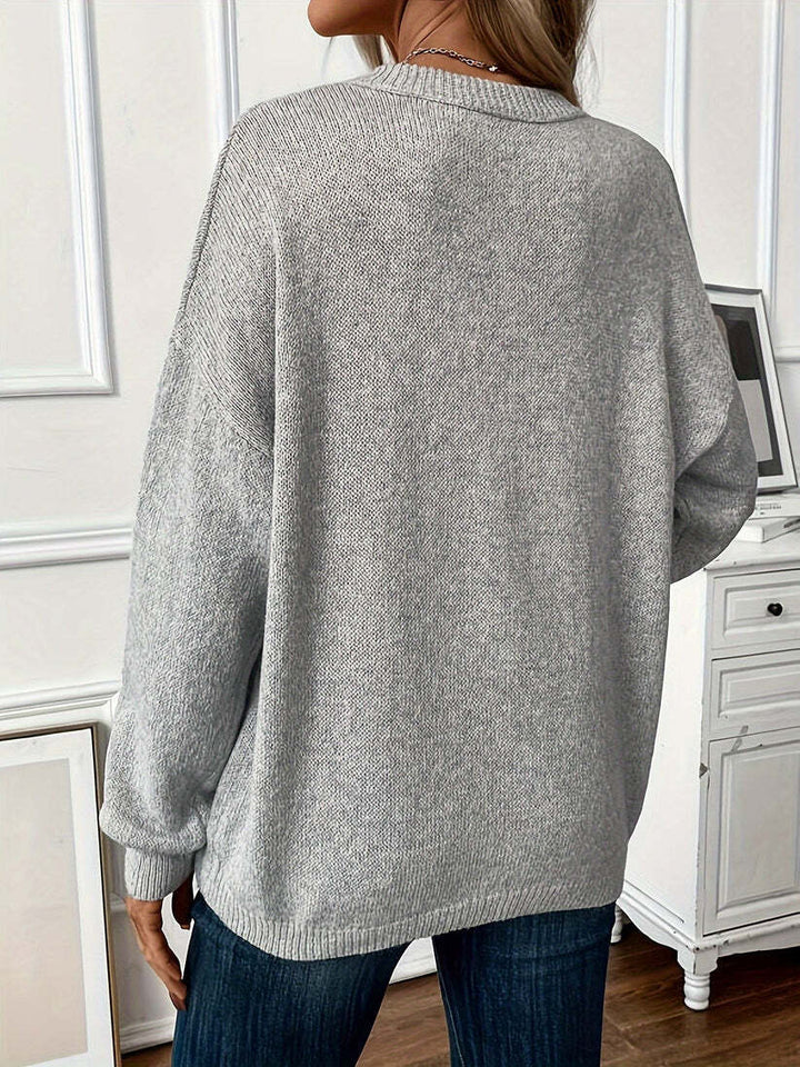 Chiara | Maglione morbido dal gesto elegante