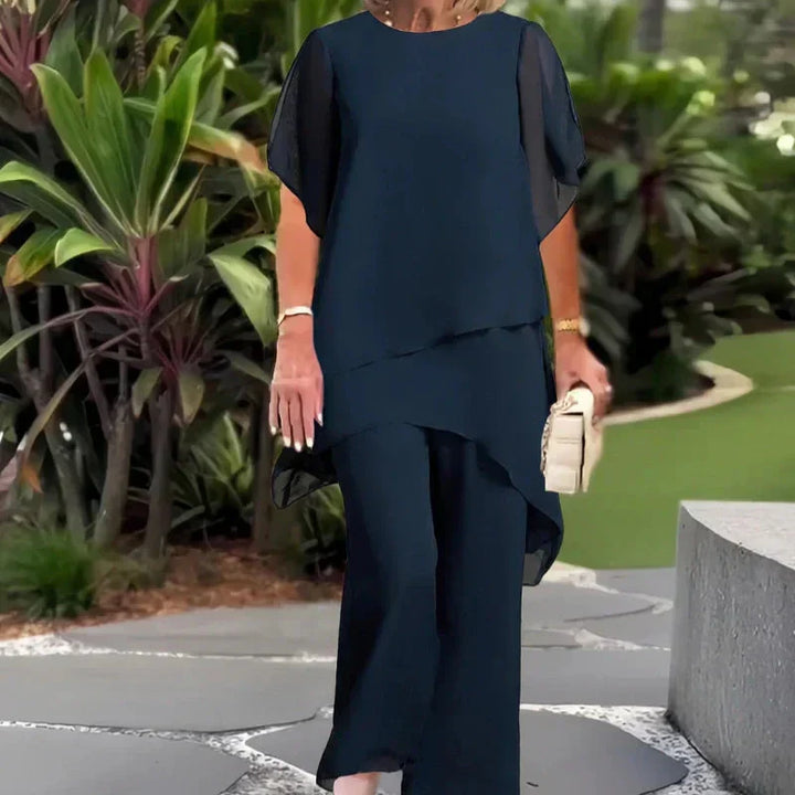 Rosa | Conjunto elegante dos piezas