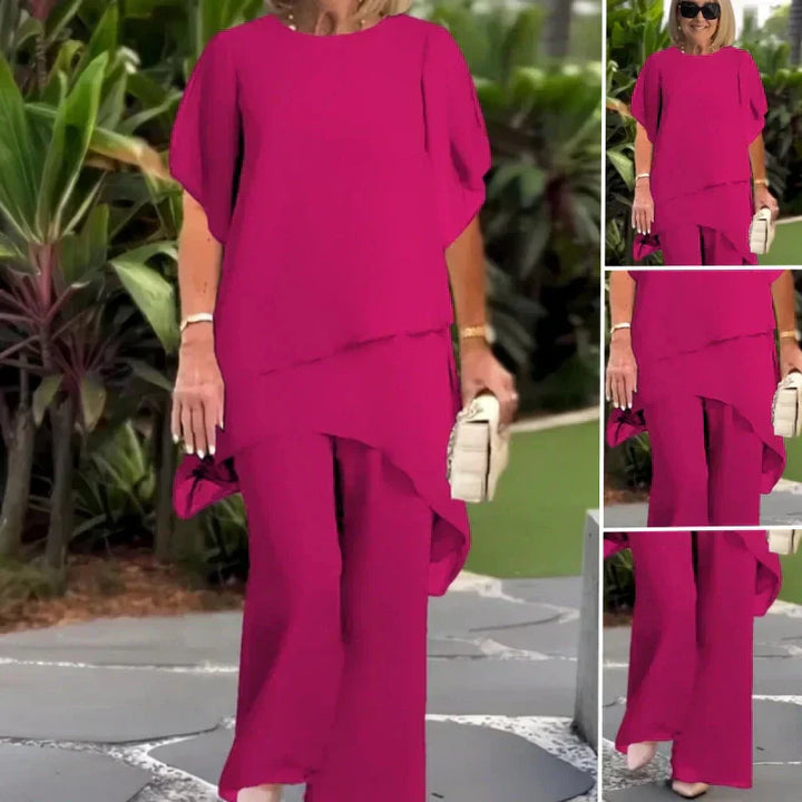 Rosa | Conjunto elegante dos piezas