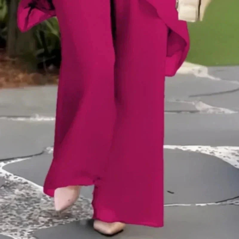 Rosa | Conjunto elegante dos piezas