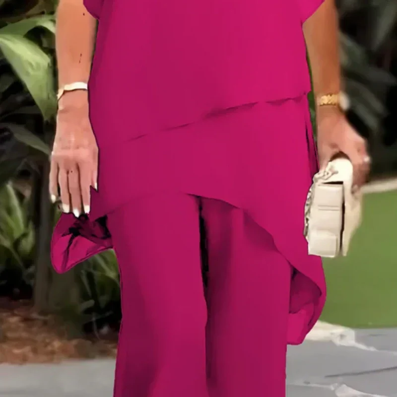 Rosa | Conjunto elegante dos piezas